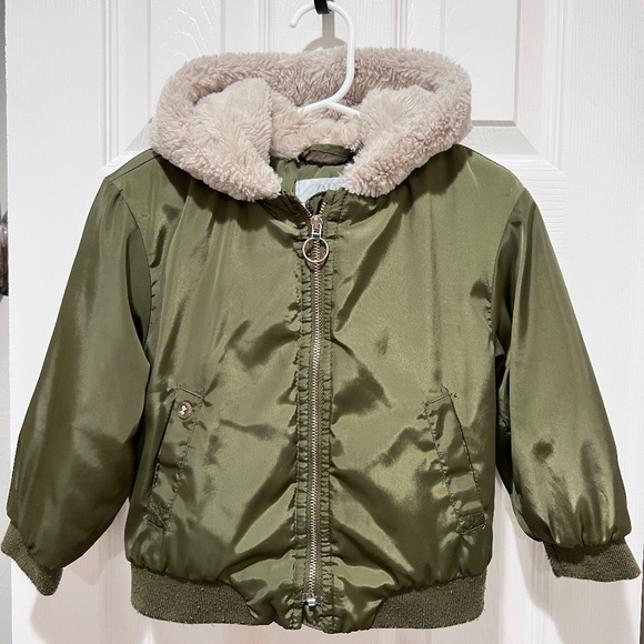 COPY - [All for$6-20 ]COPY - 2-3Y ZARA soft lined plush jacket - Picture 1 of 5